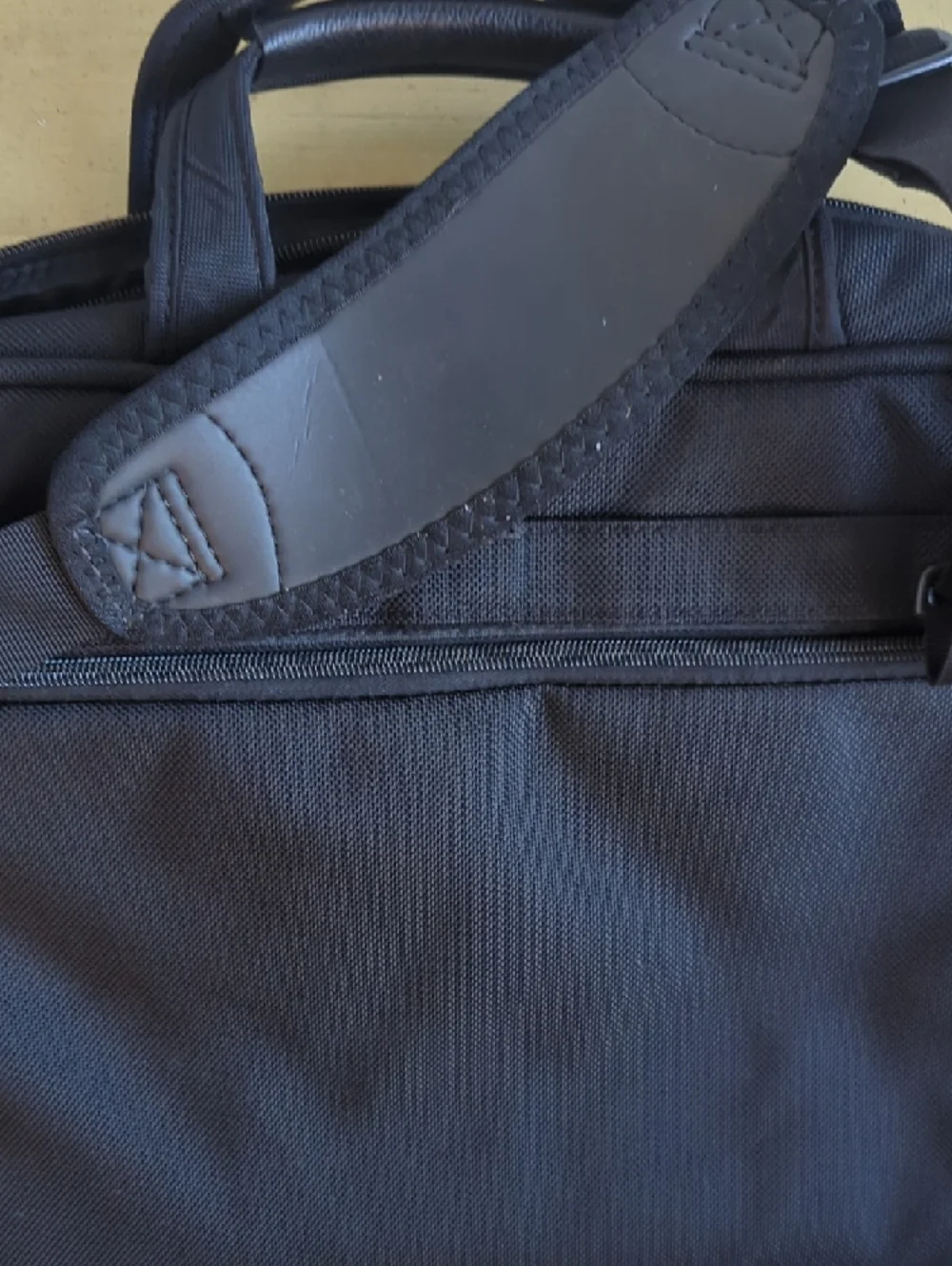 Codi Black Men’s Laptop Briefcase with Shoulder Strap